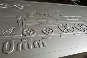 铝板浮雕细节