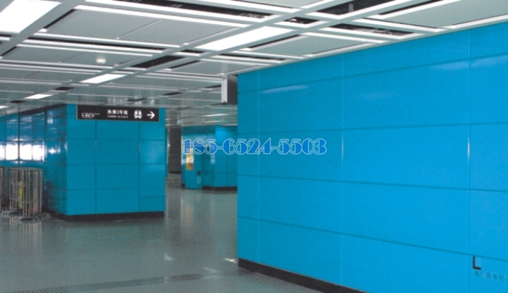 地铁站墙面陶瓷铝单板