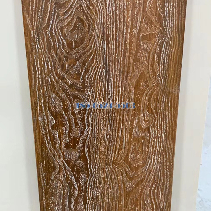 4D腐蚀木纹铝板正面细节