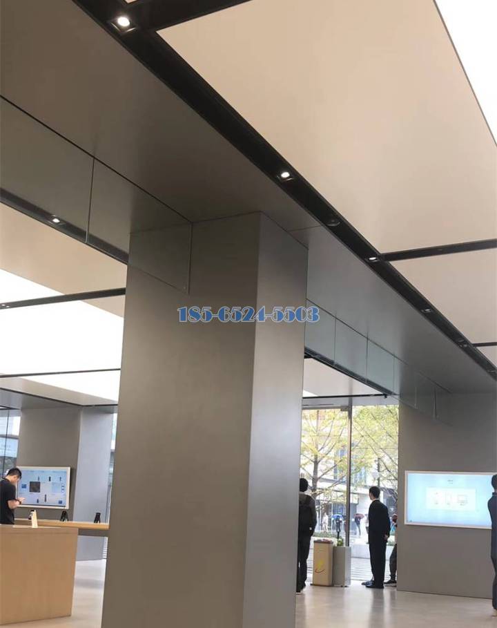 苹果手机专卖店氧化铝单板门头
