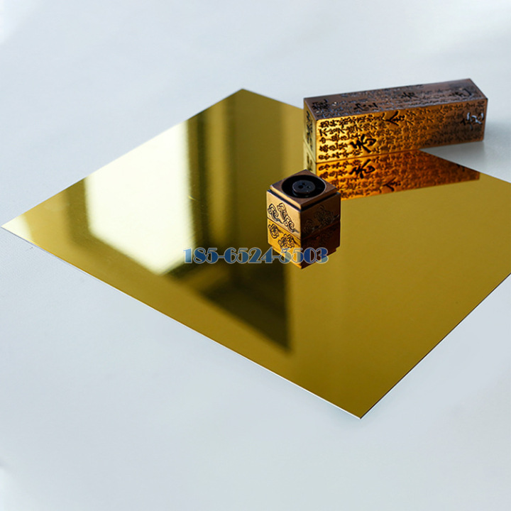 黄金镜面氧化铝板