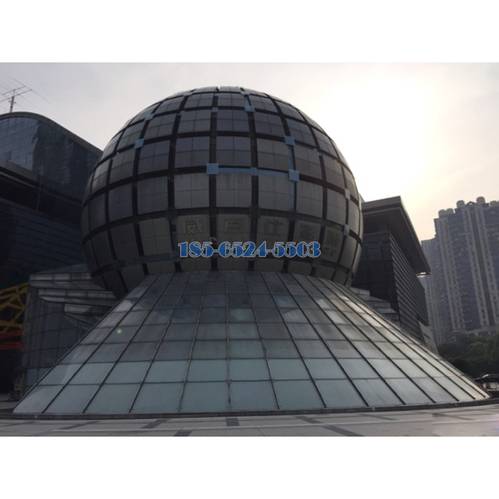 球形铝板广场标志
