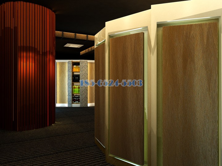 3D手感木纹铝单板室内墙面装饰板