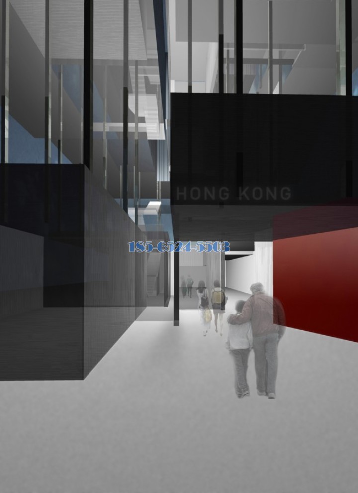 上海世博会香港馆--未来建筑多层分体结构+铝材金属装饰面板