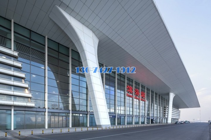 天津滨海火车站外墙铝单板