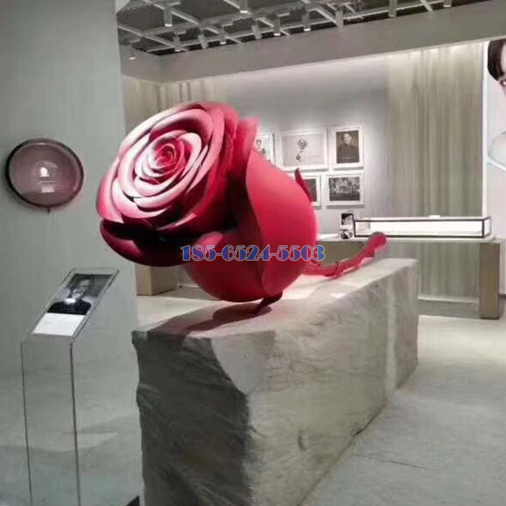 铝单板玫瑰花造型